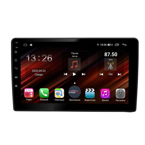 Магнитола Farcar XH233R (S400) (6/128ГБ) для Hyundai Starex H1 2007-2016 на Android 10.0