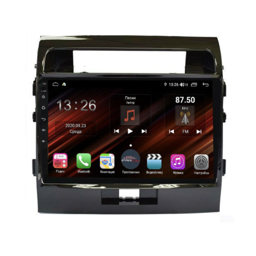 Магнитола Farcar XH381R (S400) (6/128ГБ) для Toyota Land Cruiser 200 2007-2015 на Android 10.0