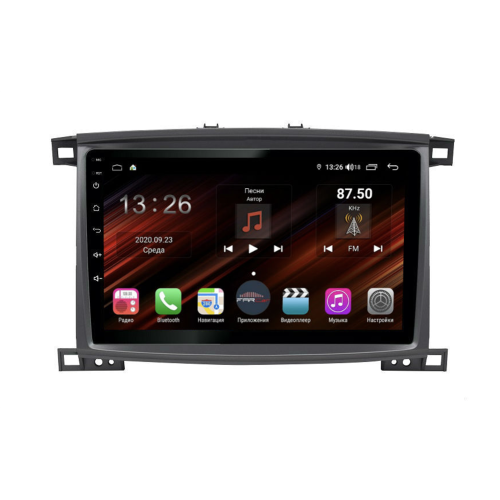 Магнитола Farcar XH457/1166R (S400) (6/128ГБ) для Toyota Land Cruiser 100 2002-2007 на Android 10.0