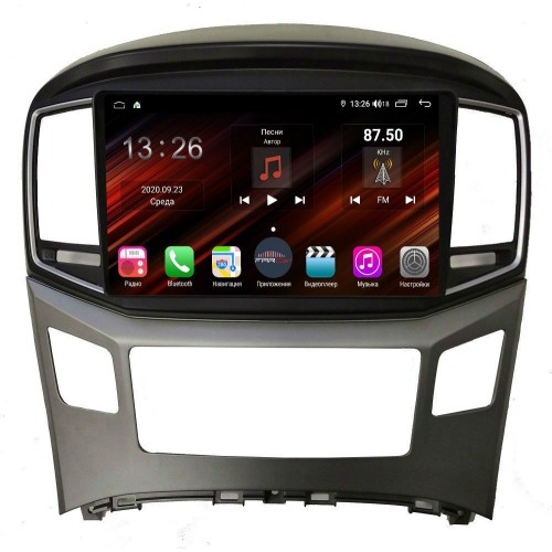 Магнитола Farcar XH586R (S400) (6/128ГБ) для Hyundai H1 Starex II 2015-2022 на Android 10.0