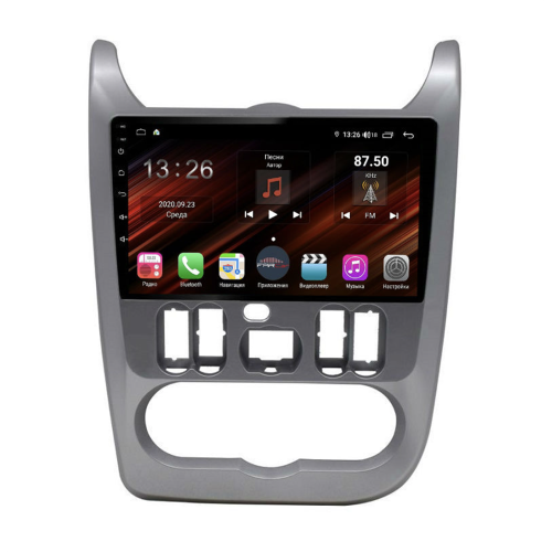 Магнитола Farcar XH752R (S400) для Renault Logan, Sandero 2009-2013 на Android 10.0