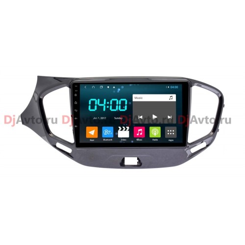 Штатная магнитола DjAvto 4467 - 4015 Для Lada Vesta 2015 - 2022 c DSP на Android 9.0