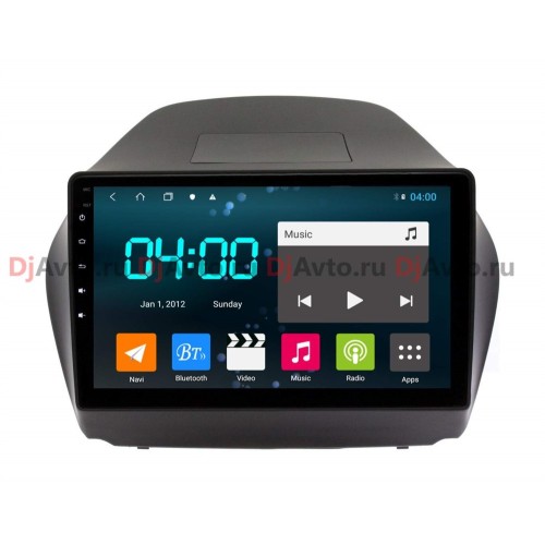 Штатная магнитола DjAvto 4483 - 4018 для Для Hyundai i35, Tuscon 2010 - 2015 c DSP на Android 9.0