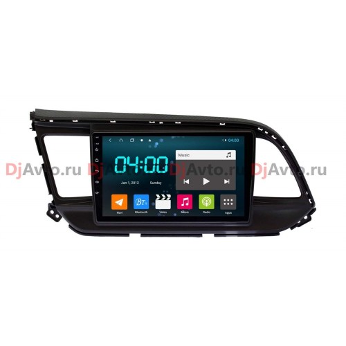 Штатная магнитола DjAvto 4638-4015 для Для Hyundai Elantra, Avante 2016 - 2019 c DSP на Android 9.0
