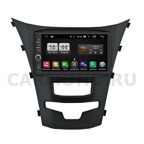 Магнитола FarCar S195 (LX839-RSY-N06A) для SsangYong Actyon II 2013-2022 на Android 8.1