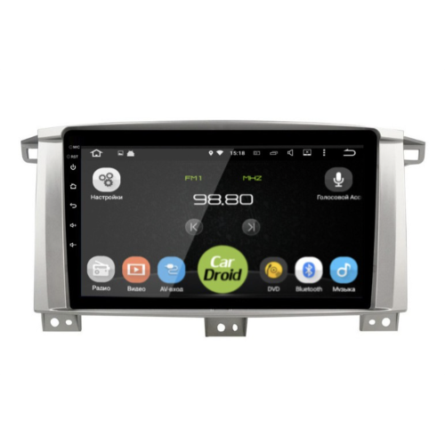 Штатная магнитола Roximo CarDroid RD-1121F для Toyota Land Cruiser 105 1998-2007 на Android 10.0