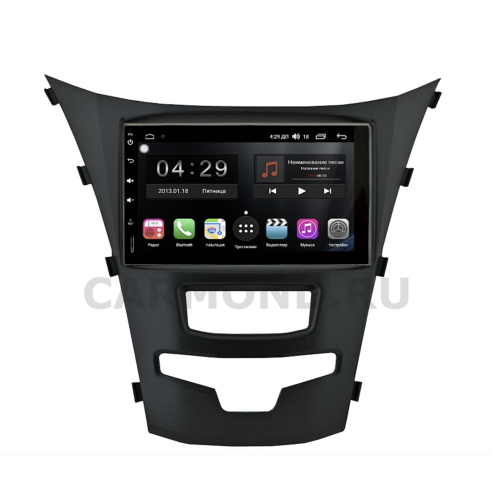 Магнитола FarCar RG832-RSY-N06A (S300) для SsangYong Actyon II 2013-2022 на Android 9.0.1