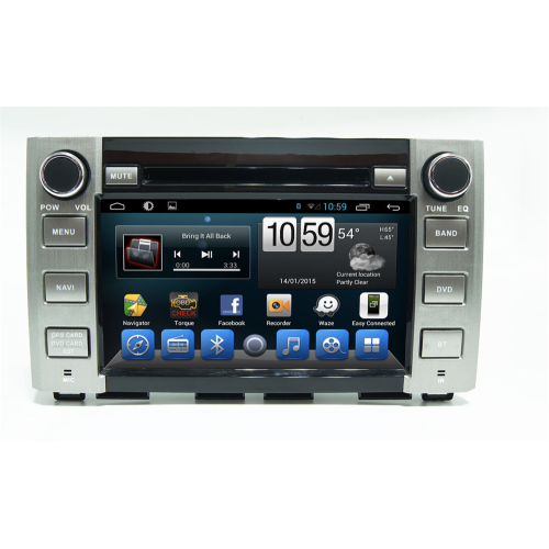 Штатная магнитола CarMedia KR-8091-S9 для Toyota Tundra II 2013-2021 на Android 8.1