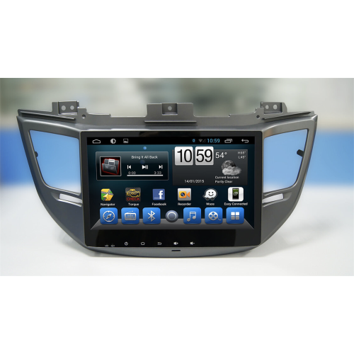 Штатная магнитола CarMedia KR-1080-S9 для Hyundai Tucson III 2015-2018 на Android 8.1