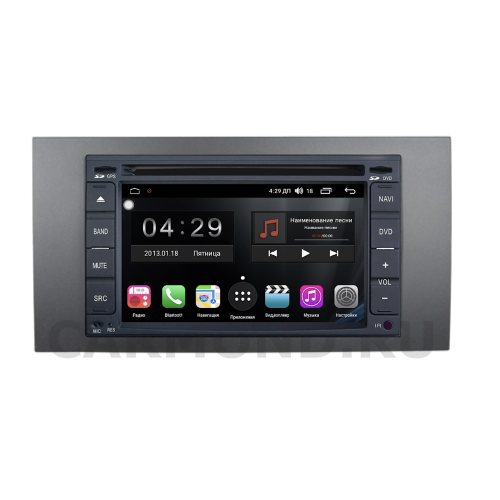 Магнитола FarCar RG001-RFO-N07 (S300) для Ford Focus 2, C-max, Fusion, Fiesta 2005-2012 на Android 8.1