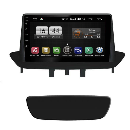 Магнитола FARCAR LX145R (S195) для Renault Megane III 2009-2016 на Android 8.1