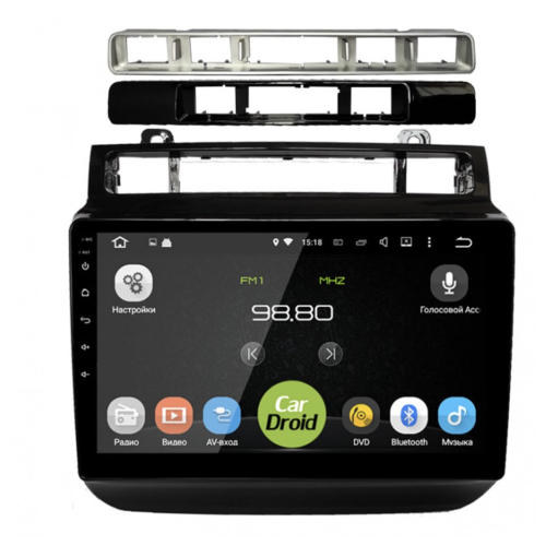 Штатная магнитола Roximo CarDroid RD-3712F для Volkswagen Touareg 2014-2019 (Android 10.0)