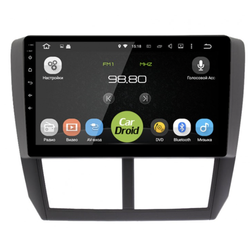 Штатная магнитола Roximo CarDroid RD-3403F для Subaru Forester III 2008-2013 на Android 10.0