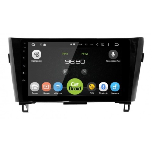 Штатная магнитола Roximo CarDroid RD-1202F-NV14 для Nissan Qashqai 2, X-Trail 3, 2014-2019 (Android 10.0) DSP