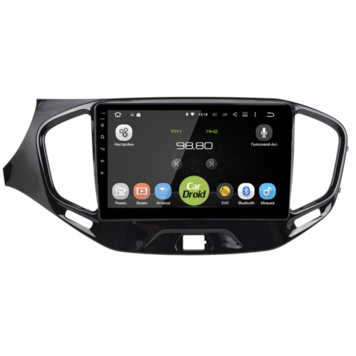 Штатная магнитола Roximo CarDroid RD-3003F для Lada Vesta 2015-2022 на Android 10.0 DSP