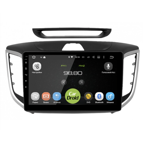 Автомагнитола Roximo CarDroid RD-2010F-N17 Hyundai Creta 2016-2021 (Android 10.0) DSP, с навигацией