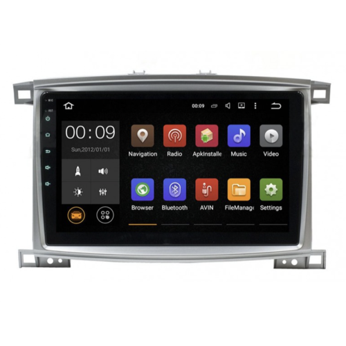 Штатная магнитола Roximo 4G RX-1123 для Toyota Land Cruiser 100 2002-2007 на Android 12.0
