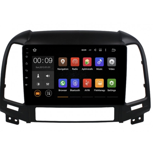 Штатная магнитола Roximo 4G RX-2008 для Hyundai SantaFe II 2005-2012 (Android 12.0)