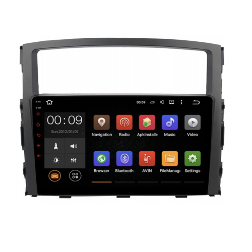 Штатная магнитола Roximo 4G RX-2603 для Mitsubishi Pajero IV 2006-2019 на Android 12.0