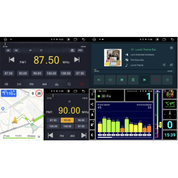 Штатная магнитола Roximo 4G RX-1701 для Ford Focus III 2011-2016 на Android 12.0