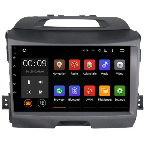 Штатная магнитола Roximo 4G RX-2313-M14 для KIA Sportage III 2010-2016 (Android 12.0) Комплектация с камерой и усилителем