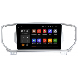 Штатная магнитола Roximo 4G RX-2319-N16 для KIA Sportage IV 2016-2018 (Android 12.0) Для комплектации с камерой/навигацией
