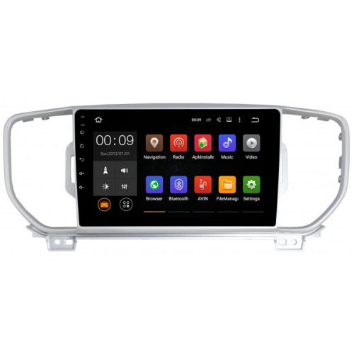 Штатная магнитола Roximo 4G RX-2319-N18 для KIA Sportage IV 2016-2018 (Android 12.0) Для комплектации с навигацией, с функцией car-play в штатном ГУ