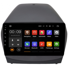 Штатная магнитола Roximo 4G RX-2002-N14 для Hyundai ix35 2010-2015 (Android 12.0) Комплектация с навигацией, нестандартный разъем образца 2011-2017
