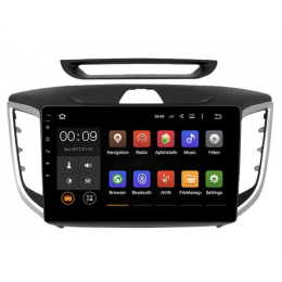 Штатная магнитола Roximo 4G RX-2010-M17 для Hyundai Creta 2016-2021 на Android 12.0  (Комплектация со штатной камерой)