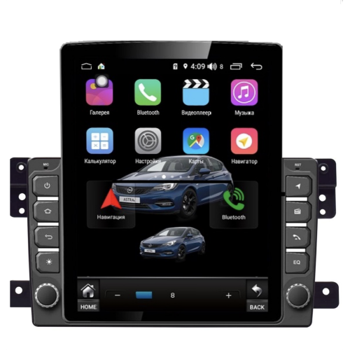 Магнитола Farcar RT053R (S300) TESLA для Suzuki Vitara 2005-2015 на Android 9.0