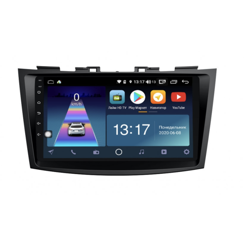 Штатная магнитола DayStar DS-7039ZM с DSP + 4G SIM + 6/128GB для Suzuki Swift IV 2011-2017 на Android 10.0