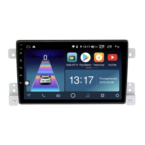 Штатная магнитола DayStar DS-7046ZM с DSP + 4G SIM + 6/128GB для Suzuki Grand Vitara III 2005-2015 на Android 10.0