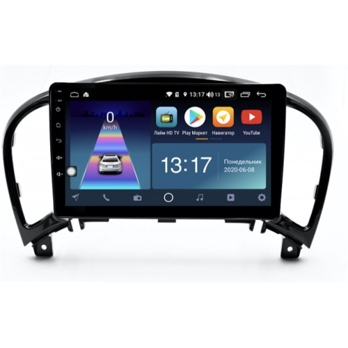 Штатная магнитола DayStar DS-7013ZM с DSP + 4G SIM + 6/128GB для Nissan Juke I 2010-2019 на Android 10.0