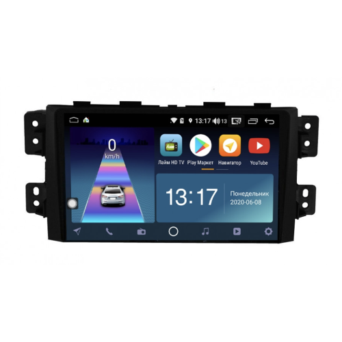 Штатная магнитола DayStar DS-7108ZM с DSP + 4G SIM + 6/128GB для Kia Mohave I 2008-2018 на Android 10.0