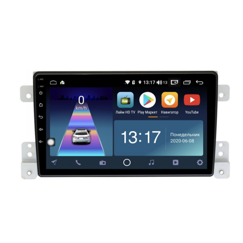 Штатная магнитола DayStar DS-7046Z с DSP + 4G SIM + CarPlay для Suzuki Grand Vitara III 2005-2015 на Android 10.0