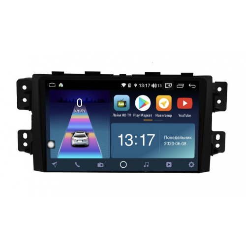 Штатная магнитола DayStar DS-7108Z с DSP + 4G SIM + CarPlay для Kia Mohave I 2008-2018 на Android 10.0