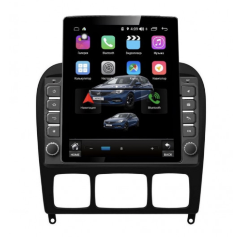 Магнитола Farcar RT220R (S300) TESLA для Mercedes Benz S-class (W220) 1998-2005 на Android 9.0