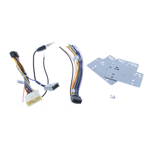 Штатная магнитола Honda Fit I 2001-2007 (правый руль, с кондиционером) Wide Media MT7116PK-2/16 DSP 3G-SIM Android 9.0 сероголубая