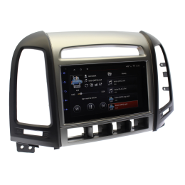 Магнитола в штатное место Hyundai Santa Fe II 2005-2012 с отверс. для 4-х кнопок Wide Media MT7127PK-2/16