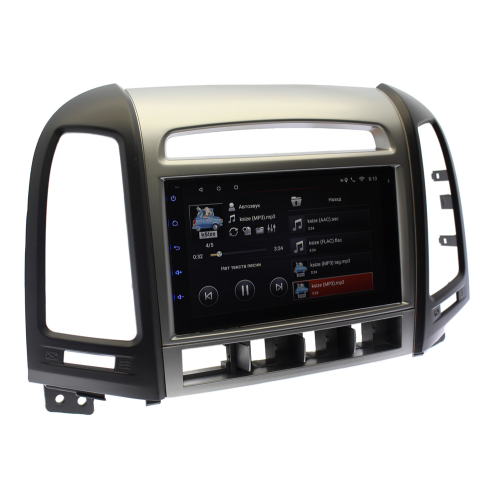 Магнитола в штатное место Hyundai Santa Fe II 2005-2012 с отверст. для 3-х кнопок Wide Media MT7126PK-2/16