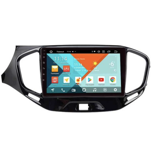Штатная магнитола Lada Vesta, Vesta Cross 2017-2022 Wide Media MT9109PK-2/16 DSP 3G-SIM на Android 9.0