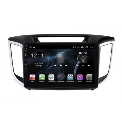Магнитола Farcar TG407R (S400) для Hyundai Creta 2016-2021 на Android 10.0