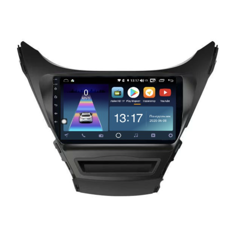 Штатная магнитола DayStar DS-7052ZM с DSP + 4G SIM + 6/128GB для Hyundai Elantra 2011-2013 на Android 10.0