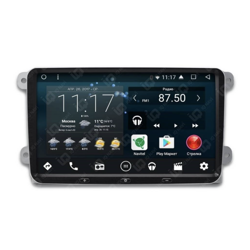 IQ NAVI T58-2505P Skoda Fabia, Rapid, Roomster, Yeti на Android 8.1.0 Octa-Core (8 ядер)