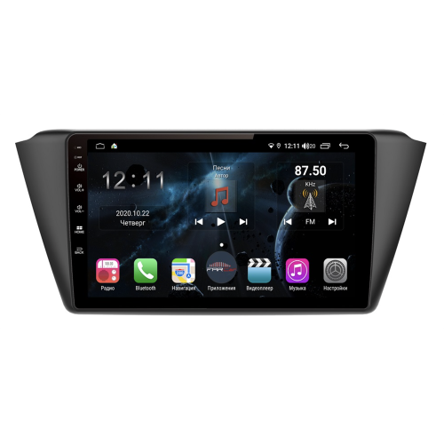 Магнитола Farcar H2002R (S400) для Skoda Fabia III 2014-2018 на Android 10.0
