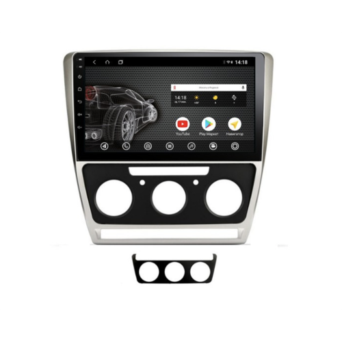 Штатная магнитола VOMI ST2748-TS9 для Skoda Octavia A5 2010-2013 на Android 10.0
