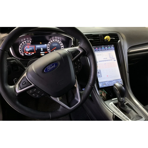 Магнитола Тесла CarMedia ZF-1201-M-DSP Tesla-Style для Ford Mondeo V 2015-2022 на Android 9.0