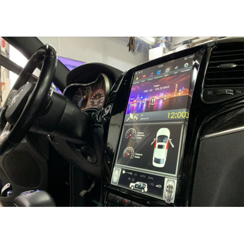 Магнитола Тесла CarMedia ZF-1827B-DSP Tesla-Style для JEEP GRAND CHEROKEE 2010-2013 (Черная) на Android 9.0