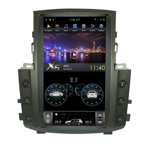 Магнитола Тесла CarMedia ZF-1819-DSP Tesla-Style для Lexus LX 570 (2007-2015) на Android 9.0