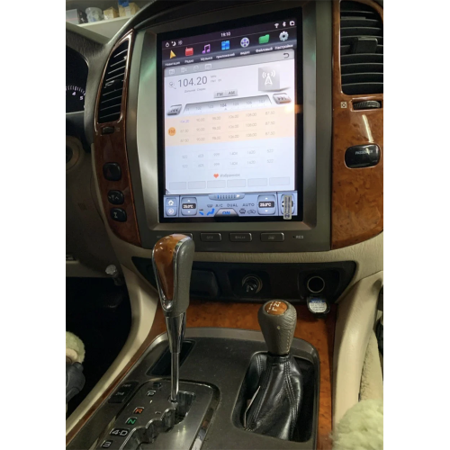 Магнитола Тесла CarMedia ZF-1301-DSP Tesla-Style для Toyota LC 100 2002-2007 на Android 9.0